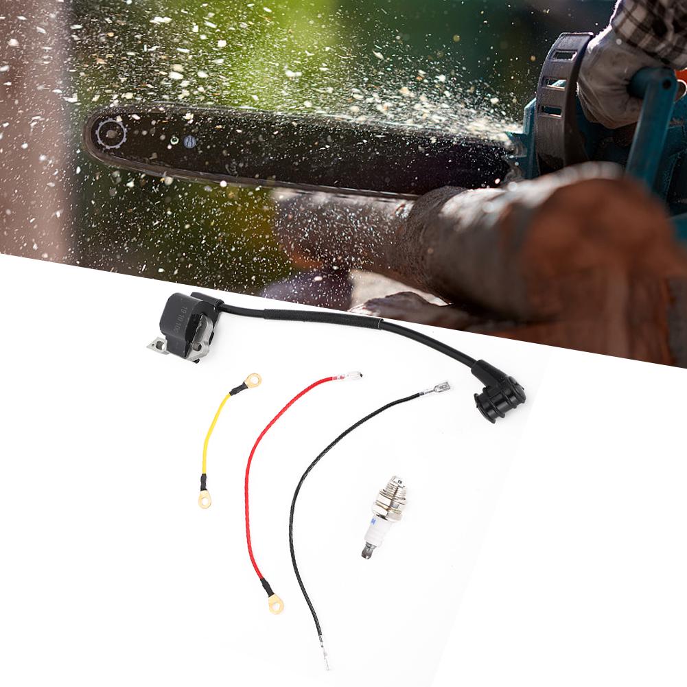 Gardening Tools Electric Chainsaw Ignition Coil Plug Kit Accessory for STIHL MS200T