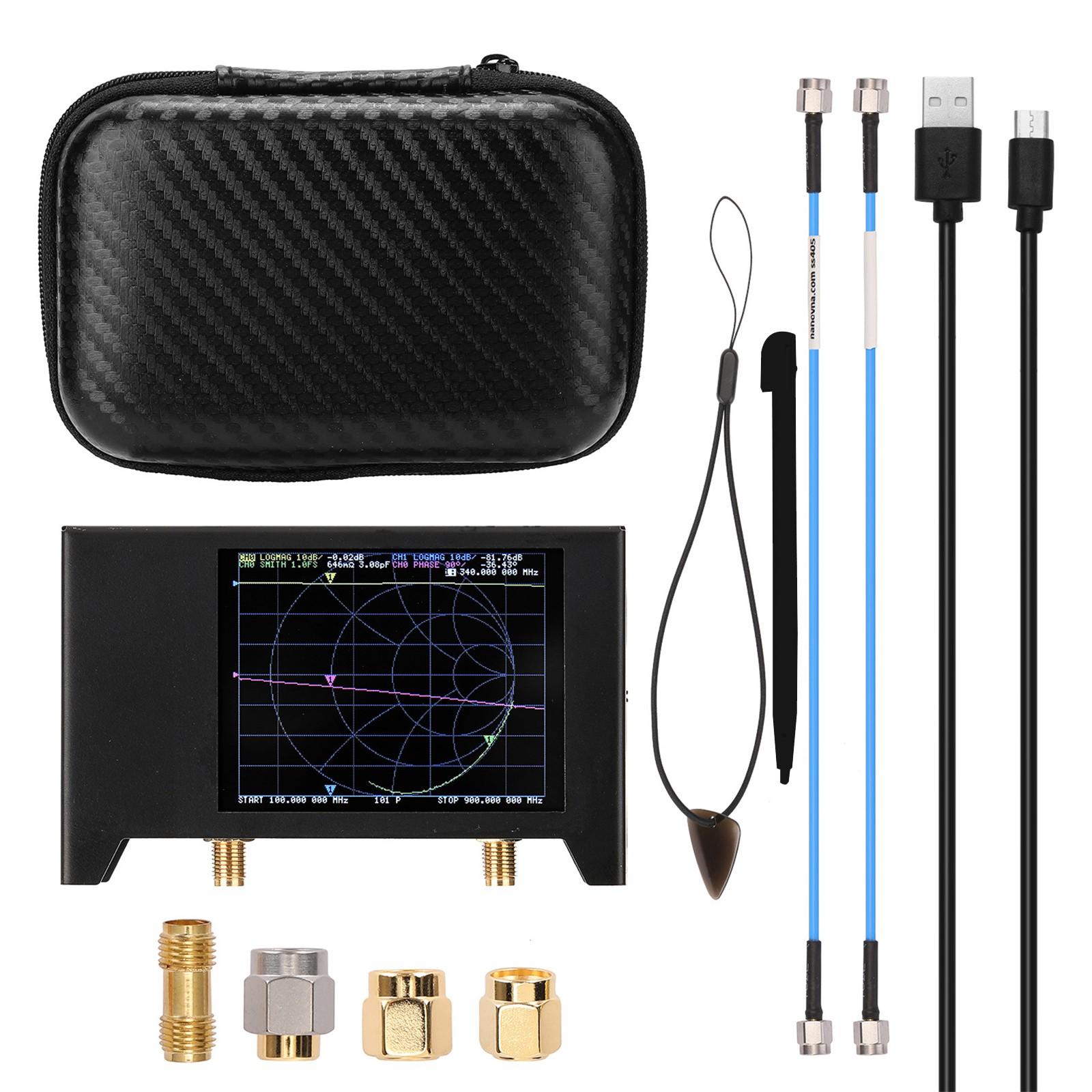

NanoVNA 50kHz-3GHz Vector Network Analyzer Antenna Analyzer VNA HF VHF UHF