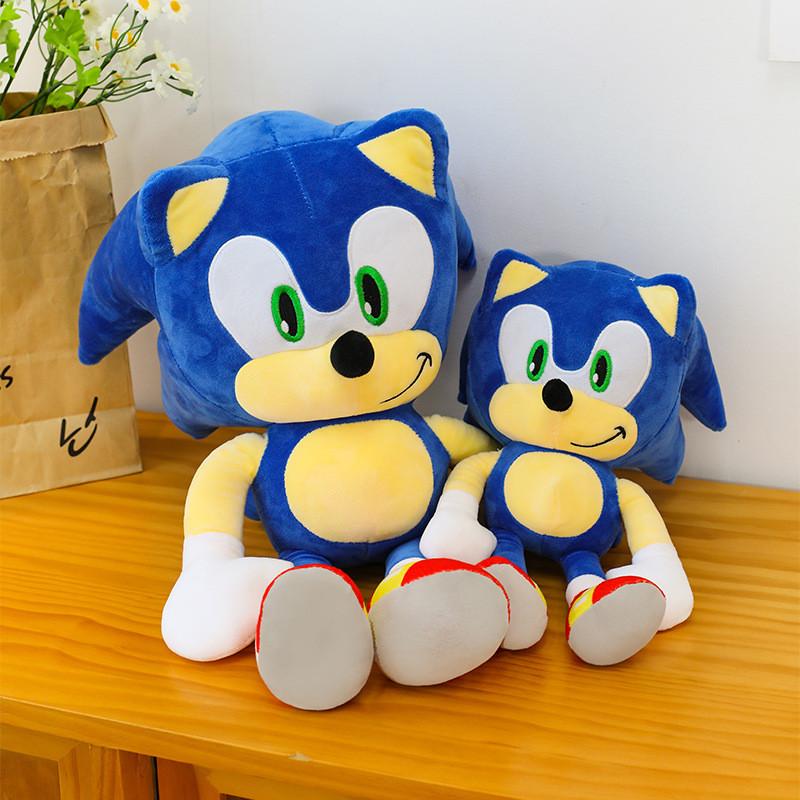 Sonic The Hedgehog Plush Toy Cartoon Gift For Kids Soft Cushion Pillow