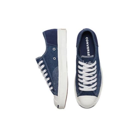 Converse Jack Purcell Low Navy Washed Denim - 171938C