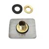 Stainless Steel Center Spout Waterfall Outlet for Bathtub and Swimming Pool Use Compatible with Standard Deck Mount Setups