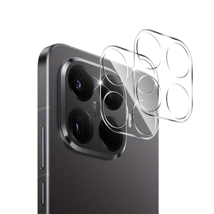 2 Pack For Xiaomi 15T Xiaomi 15T Pro Tempered Glass Camera Lens Protector, 9H Hardness Scratch-Proof Camera Protective Film, HD Clear Glass