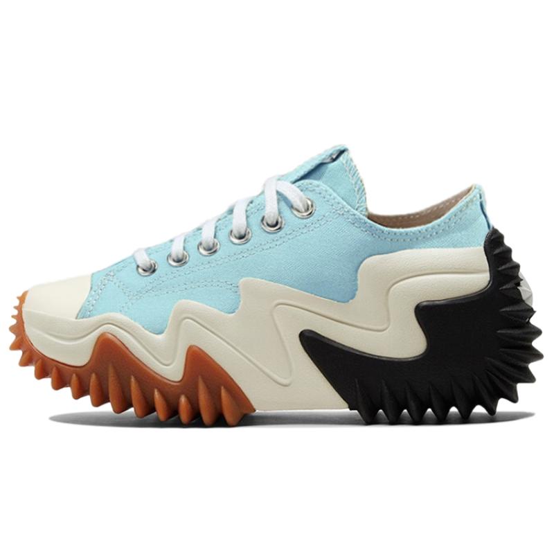 

Converse Run Star Motion Trendy Versatile Low-Top Canvas Shoes Unisex Lake Blue 35