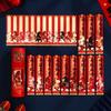 12Pcs/Set Cartoon Draw Lots Red Envelope Traditional Good Luck 2026 Horse Year Red Envelope Chinese Style Blessing