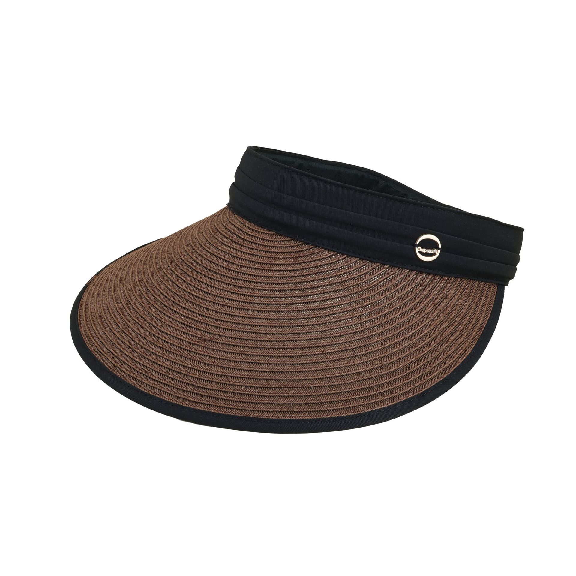 Summer Women S Open-Top Hat, Foldable With Enlarged Brim,,, Casual, Rollable Hat 56-58cm