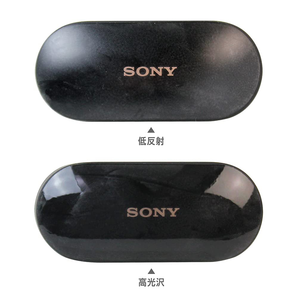 Miyabix OverLay FLEX Curved TPU Protective Film for SONY Wireless Noise Cancelling Stereo Headset Case and Button Scratch Shock Low Reflection