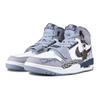 Jordan Legacy 312 High top Vintage Basketball Shoes Men's White Gray AV3922-002(Team152-)