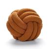 Waist Protective Lamb Velvet Home Decor for Bathroom Throw Pillow Cushion Knotted Ball Backrest