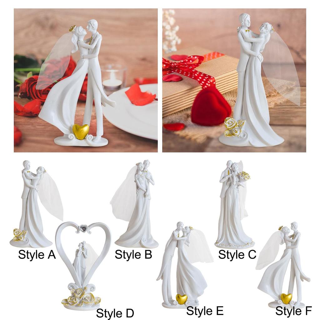 Couple Statue Engagement Gifts for Couples Valentines Day Decor for Apartment Living Room Great Wedding Gifts Choice Husband