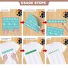 2pcs Self-Adhesive Silk Screen Printing Stencil for Painting on Wood DIY Decoration T-Shirt Fabric Cat Shape 220x280mm