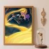 Diamond Painting 5D DIY Tangled Rapunzel Flynn Rider Diamond Painting Art Diamond Painting Kits Adult/Beginner Gift Idea Home Decor
