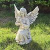 Garden Decoration Ornament Creative Soft Decoration Religious Angel Nordic Resin Crafts Gift