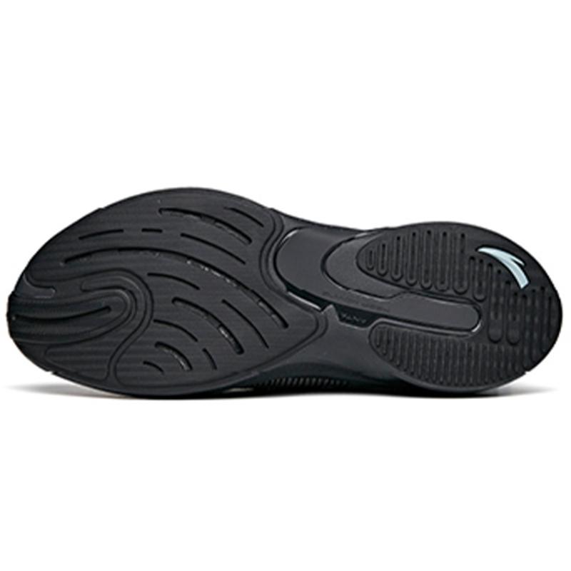 Anta Fast Cushioned Slip-Resistant Abrasion-Resistant Breathable Low-Top Running Shoes Men's Gray Blue Sneakers 912125536-3