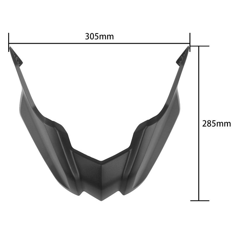 Motorcycle Front Fender Extension Beak Wheel Extender Fairing Cowl Fit For BMW F650GS 2008-2012 2013 F800GS F800 F600GS