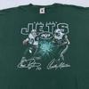 Vintage New York Jets Shirt Mens XL NFL Football Chad Pennington Curtis Martin 9