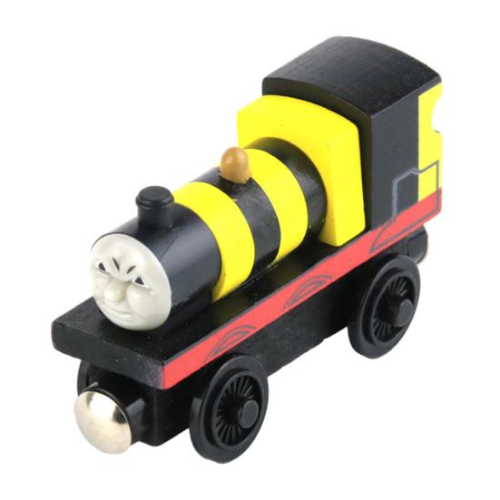 Kids Magnetic Train Toy Cartoon Classic Steam Train Model Toddlers Boys Girls Educational Locomotive Engine Carriages