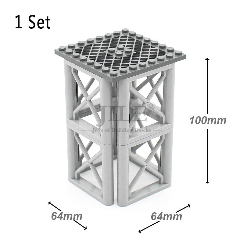 MOC Commando Special Forces Army Soldier Figures Military Base Barbed Wire Weapon Equipment Sandbags Bricks Building Blocks Toys