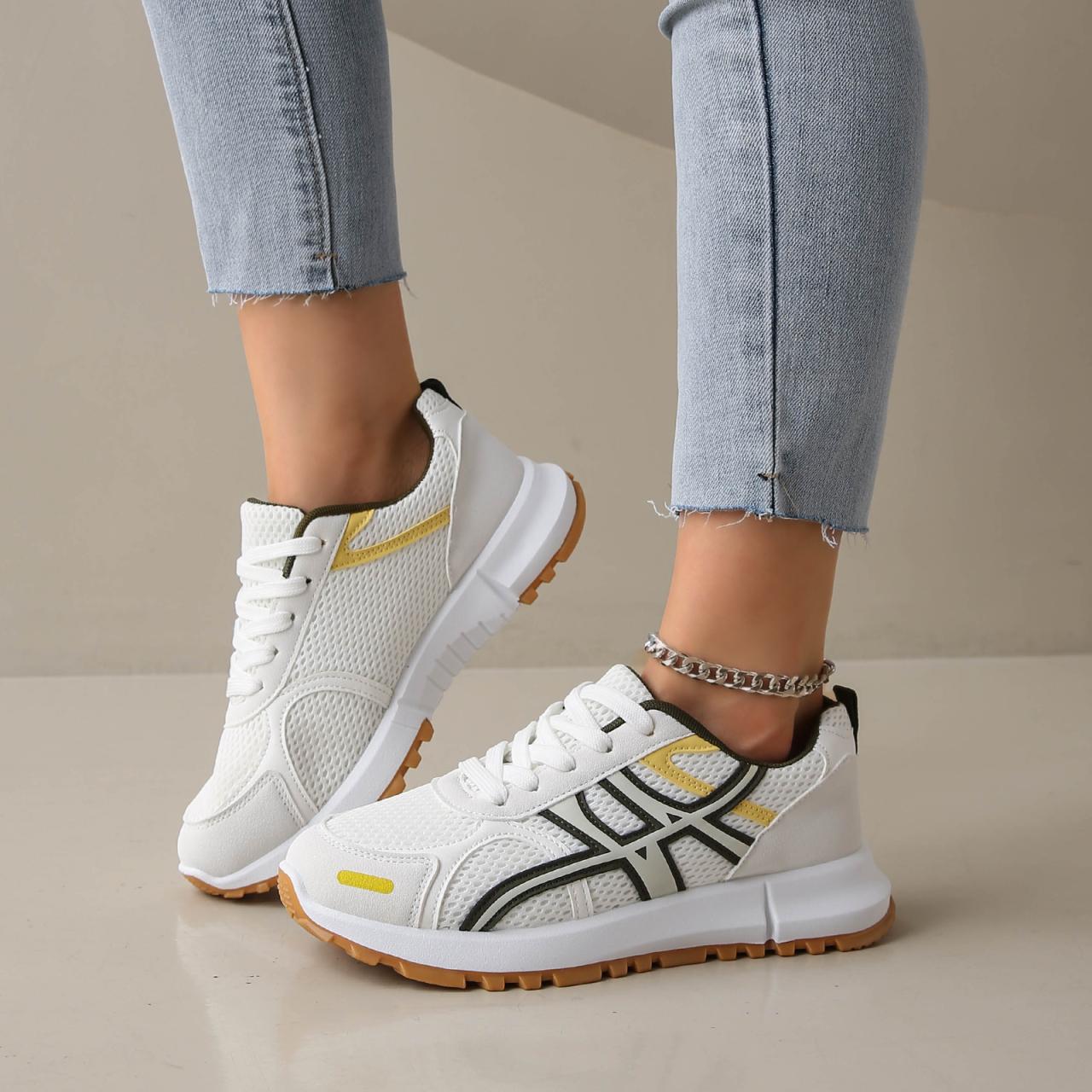 

Women Tennis Shoes Comfor Security Shoes Woman Working Sneakers Lightweigh Breathable Non-Slip Summer Work Women Shoes 36