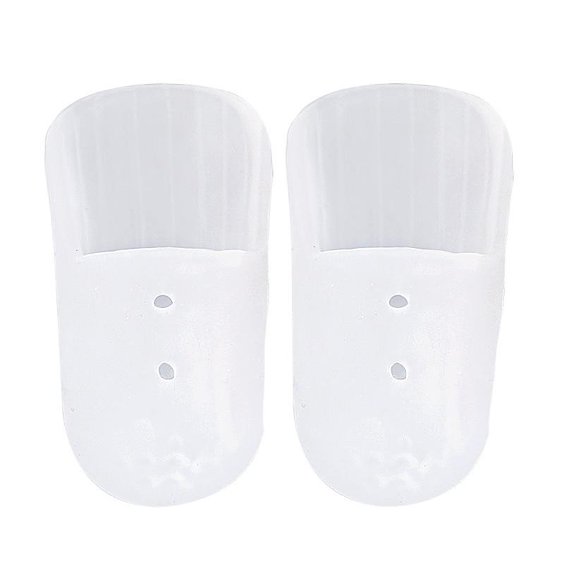 

1 пара силиконовых накладок на пальцы ног с отверстием, износостойкие защитные чехлы, накладка на большой палец для мозолей, волдырей, облегчения боли, ухода за ногами прозрачный