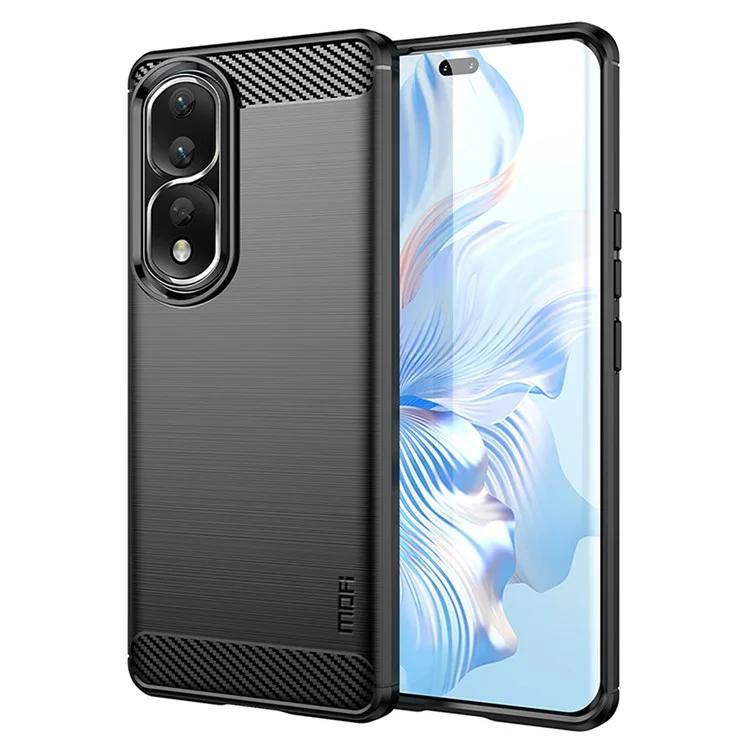 

JK TPU Series-1 для Honor 90 Pro Чехол для телефона из ТПУ с матовым покрытием из углеродного волокна