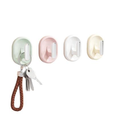 Hook Without Punching Bathroom Door Towel Strong Traceless Adhesive Hook Kitchen Dormitory Wall Storage Clothes Hook.