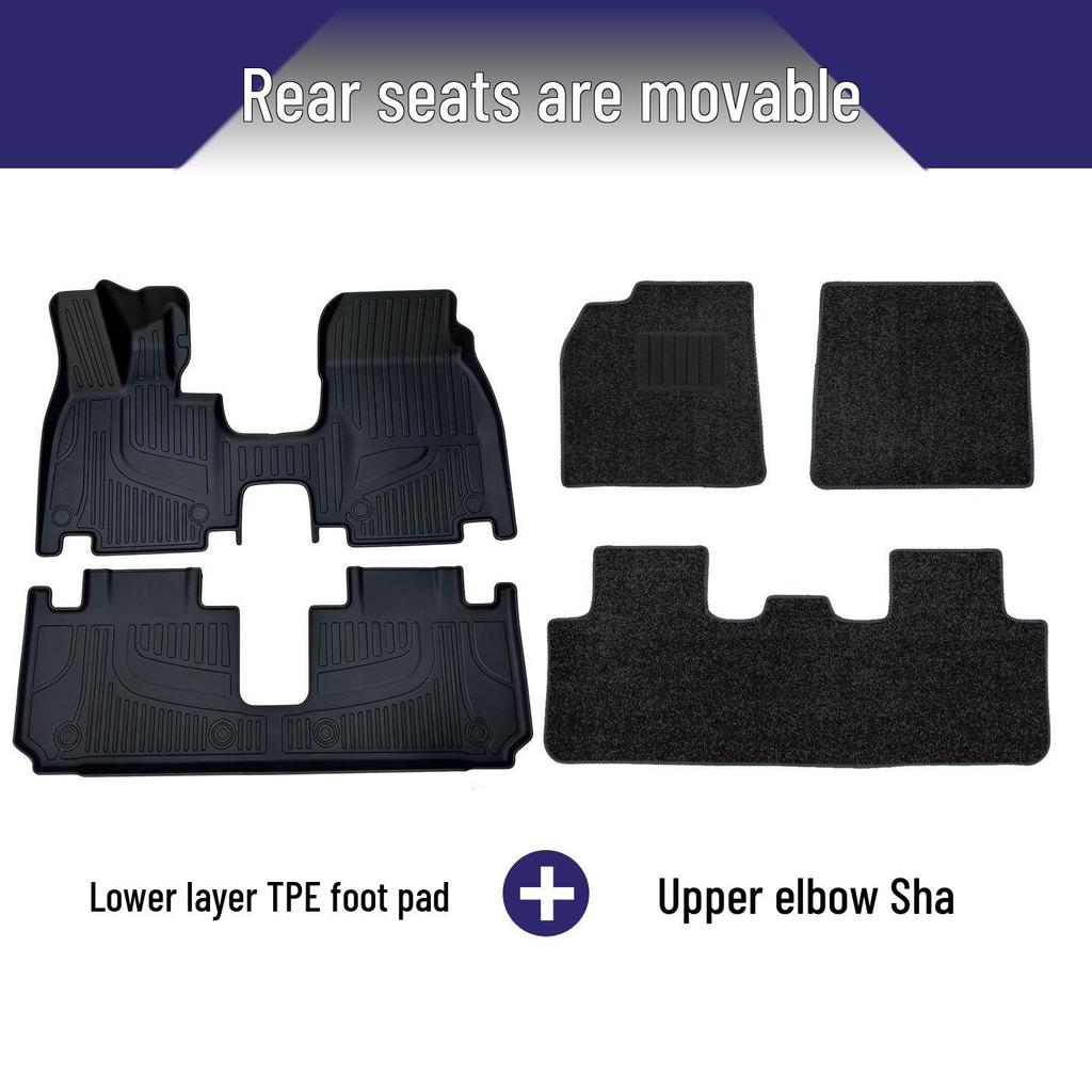 Xingji Era ET Car Floor Mats: Eco-Friendly, Odorless, Double-Layered, Wear-Resistant TPE for Interior Protection