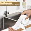 Anti mold tape Bath Kitchen Caulk Tape Sealant Strip PVC Self Adhesive Tub Wall Sealing Tape Caulk Sealer Strip Sealant Tape