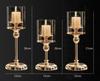 Wedding Supplies Wedding Party Table Decorations Metal Glass Candle Holders Lanterns Jars for Home Dining for Candlelight Dinner
