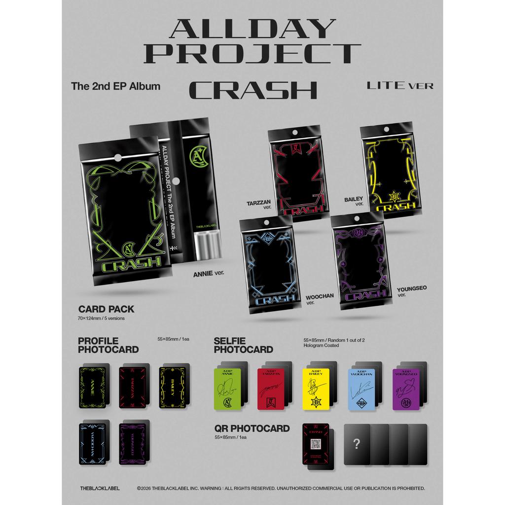 ALLDAY PROJECT (Das 2. EP-Album) - CRASH (Zufällige LITE-Version)