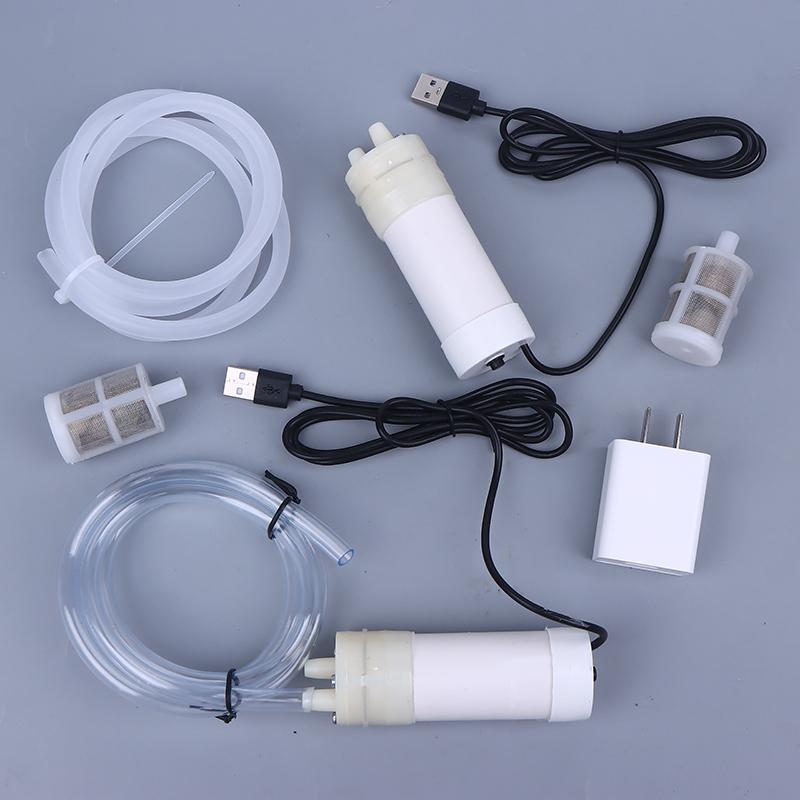 Wasserspender mit USB-Stromversorgung und selbstansaugender Pumpe Balkonbewässerung Wasserpumpe Fischwasserpumpe