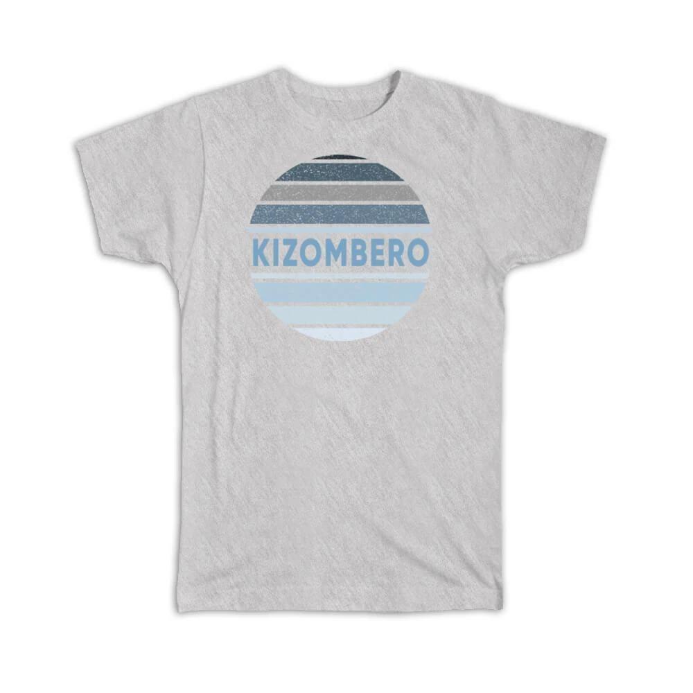 Gift T-Shirt : For Dancer Kizombero Haiti Haitian Vintage Retro Gradient Art L