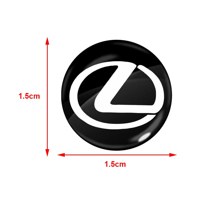 AABFY1 Car Lock Keyhole Stickers Door Lock Protect Car Stickers For Lexus IS300H NX300H CT200H IS250 IS200 RX400H RX450H IS 220D 250 UX