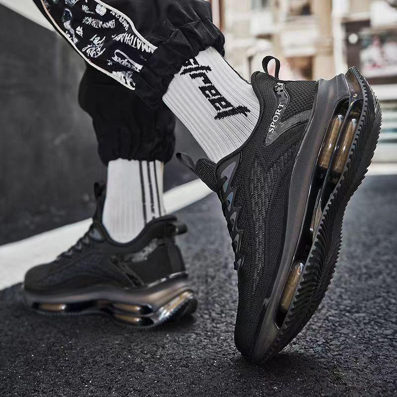 Breathable Running Shoes Couple Comfortable Non-slip Casual Shoes Men/women Fashion Air Cushion Sneakers