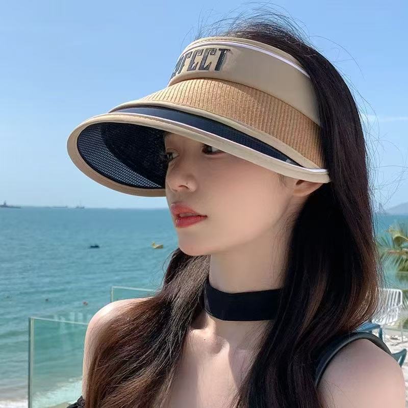 

Fisherman Hat For Women Summer Uv Protection Foldable With Long Brim Sun Hat For Outdoor Casual Wear хакі