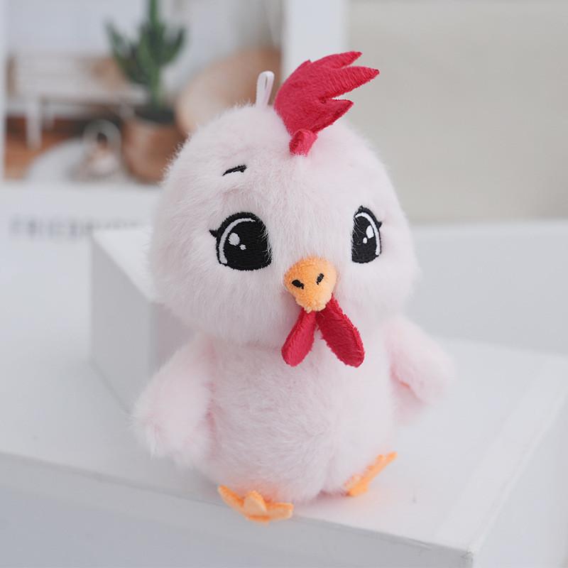 

Bird Delightful Plush Doll Keychain Fun And Colorful Cartoon Style Perfect For Kids Adults And розовый