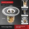 German Quality Floor Drain Deodorizer, Universal for Bathrooms, Internal Core Sealing Cover, Anti-Insect, Anti-Odor Device for Sewer Pipes