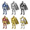 Knight Action Figures 3D Printed Movable Shapeshift Robot Toy Medieval Knight Collectible Figurine Multi-Jointed Action Figure