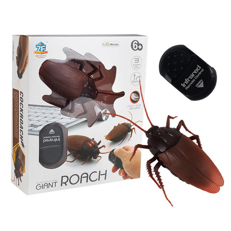 Electric Insect Infrared Frequency Remote Control Cockroach Simulation Scary Induction Xiaoqiang Toy