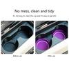 Car Cup Holder Mat Bottle Holder Insert Coasters Recessed Interior Accessory