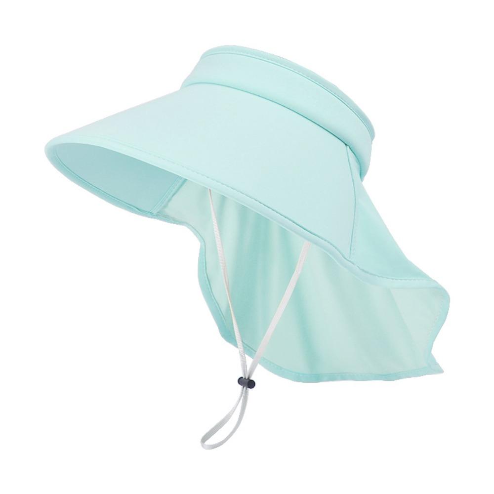 Ice Silk Summer Men Visor Cap Wide Brim Mountaineering Cap Fashion Sun Cap  Famale