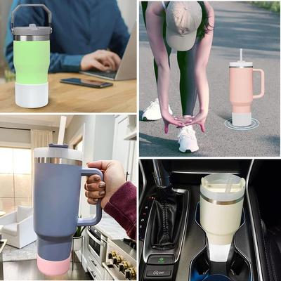 75mm Muti Color Silicone Cup Protection Case Storage Vacuum Bottle Compatitable for Stanley 30/40oz Anti Slip Scratch Resistant
