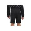 Nike Spodenki chłopięce Dri-FIT Academy 23 z blokiem kolorów i nadrukiem logo, proste nogawki Spodenki chłopięce Czarne DX5476-010