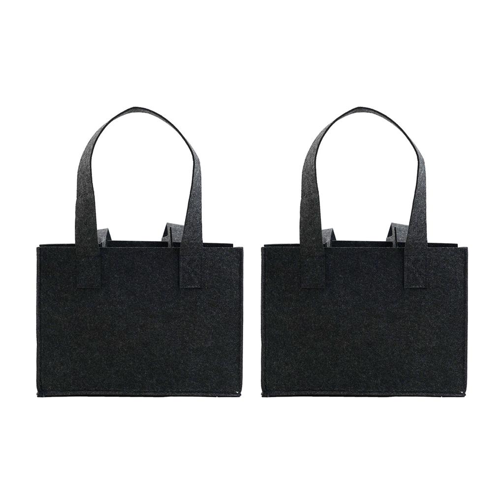 Herren Bierflaschen-Träger für 6 Flaschen Filztasche Farbe Grau Praktisch und Umweltfreundlich Perfekt für Picknicks und Outdoor-Veranstaltungen