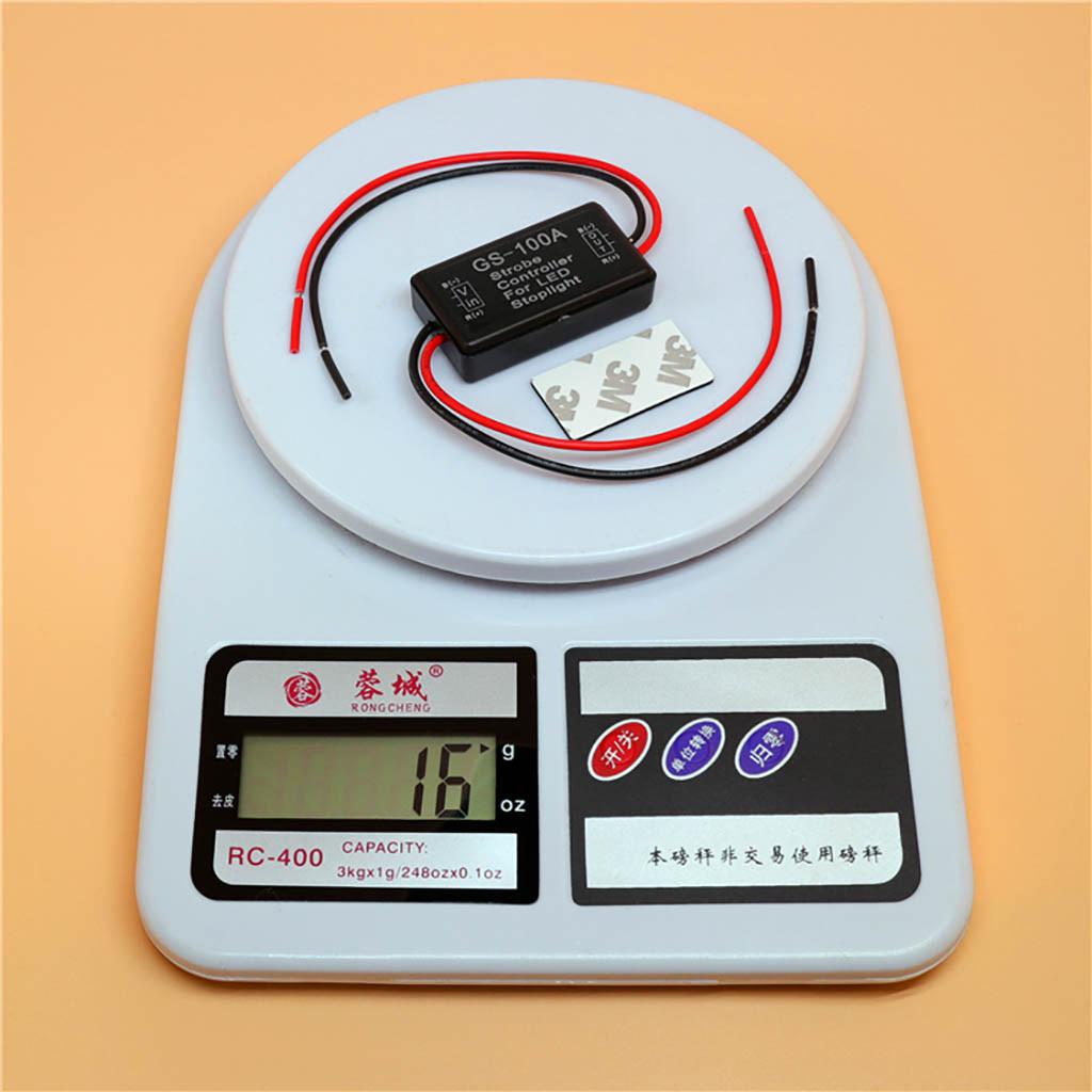 GS-100A Flash Strobe Controller Box Flasher Modul pentru lampă LED de oprire din spate de frână