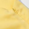 Autumn Gold Collar Sleeveless Top with Accessories for Women