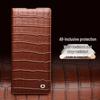 Chali Genuine Leather Magnetic Flip Case for Samsung Galaxy Z Fold7