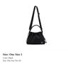 Champion Knitted Fabric Handbag, Shoulder Bag Small Unisex Black/Washed Pink/Silver White U5AACPU54