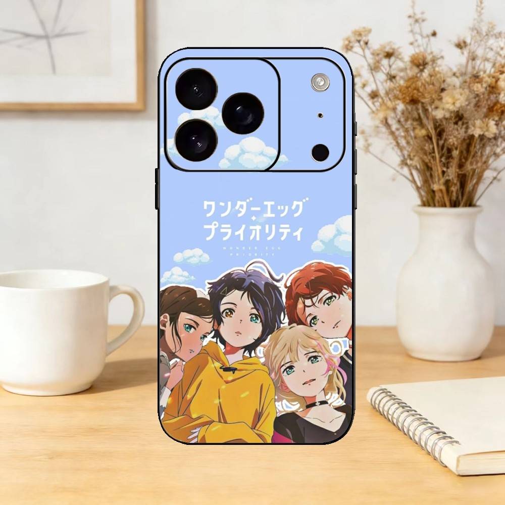 

Wonder Egg Priority Ai ohto Phone Case Silicone black Soft For IPhone 17,16,15,14,13,12,11,SE,Plus Pro Max iPhone13