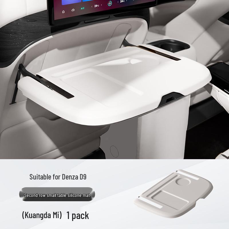BYD D9 Middle Row Silicone Anti-Slip Folding Table Mat