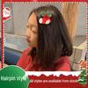 Christmas Hair Clips for Kids: Cute Cartoon Side Clips for Baby and Little Girl Hair Accessories